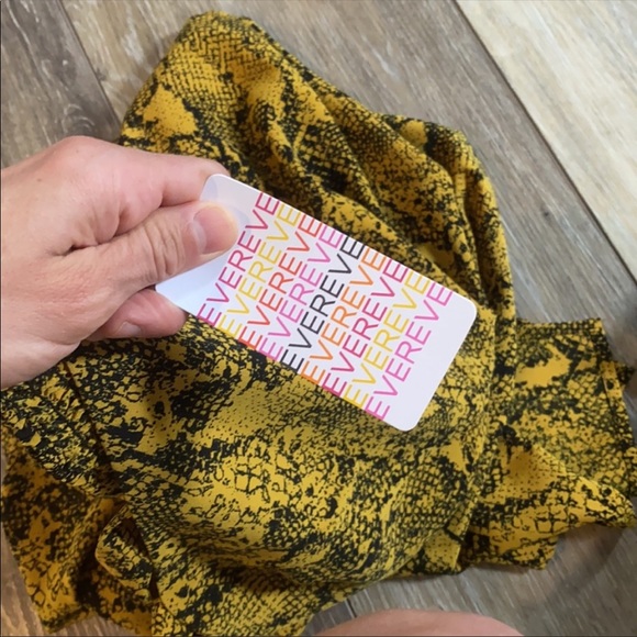 New Evereve sanctuary gold and black snakeskin midi sundress - Picture 13 of 14